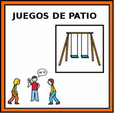 JUEGOS DE PATIO - Pictograma (color)