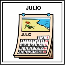 JULIO - Pictograma (color)