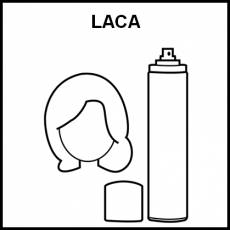 LACA - Pictograma (blanco y negro)