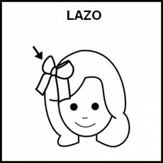 LAZO - Pictograma (blanco y negro)