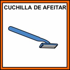 CUCHILLA DE AFEITAR - Pictograma (color)