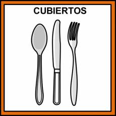 CUBIERTOS - Pictograma (color)