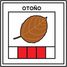 OTOÑO - Pictograma (color)