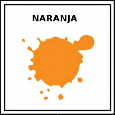 NARANJA (COLOR) - Pictograma (color)