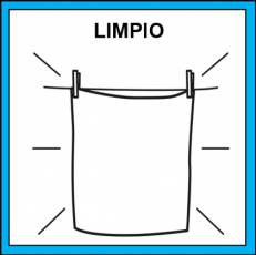 LIMPIO - Pictograma (color)