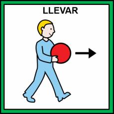 LLEVAR - Pictograma (color)
