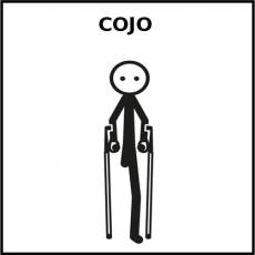 COJO - Pictograma (blanco y negro)