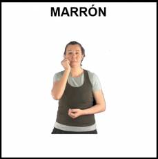 MARRÓN - Signo