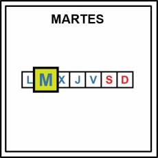 MARTES - Pictograma (color)
