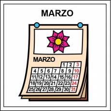 MARZO - Pictograma (color)