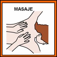 MASAJE - Pictograma (color)