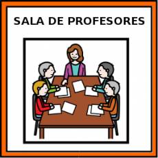 SALA DE PROFESORES - Pictograma (color)