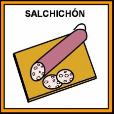 SALCHICHÓN - Pictograma (color)