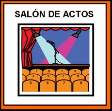 SALÓN DE ACTOS - Pictograma (color)