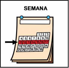 SEMANA - Pictograma (color)