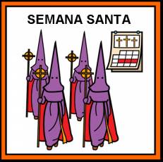 SEMANA SANTA - Pictograma (color)