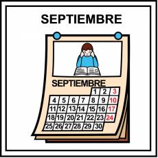 SEPTIEMBRE - Pictograma (color)