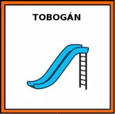 TOBOGÁN - Pictograma (color)