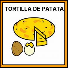 TORTILLA DE PATATA - Pictograma (color)