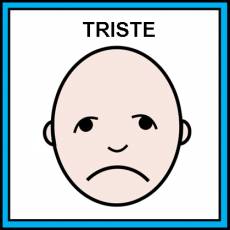 TRISTE - Pictograma (color)