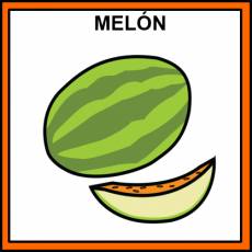 MELÓN - Pictograma (color)