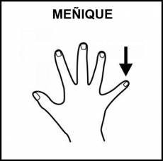 MEÑIQUE - Pictograma (blanco y negro)