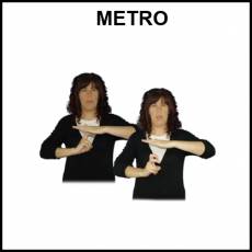 METRO (MEDIO DE TRANSPORTE) - Signo
