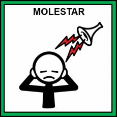 MOLESTAR - Pictograma (color)