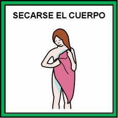 SECARSE EL CUERPO - Pictograma (color)