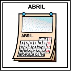 ABRIL - Pictograma (color)