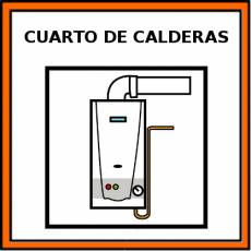CUARTO DE CALDERAS - Pictograma (color)