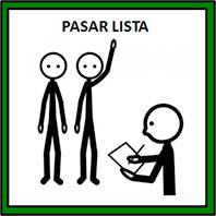 PASAR LISTA - Pictograma (color)