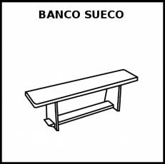 BANCO SUECO - Pictograma (blanco y negro)
