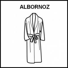 ALBORNOZ - Pictograma (blanco y negro)