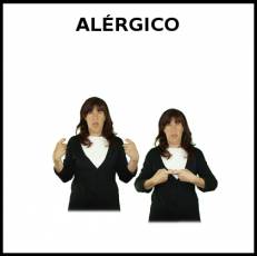 ALÉRGICO - Signo
