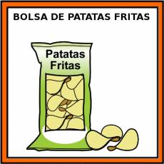 BOLSA DE PATATAS FRITAS - Pictograma (color)