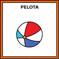 PELOTA - Pictograma (color)