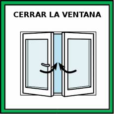 CERRAR LA VENTANA - Pictograma (color)