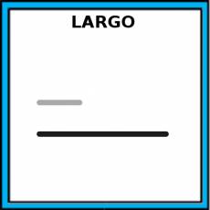 LARGO - Pictograma (color)