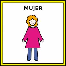 MUJER - Pictograma (color)