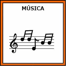 MÚSICA - Pictograma (color)