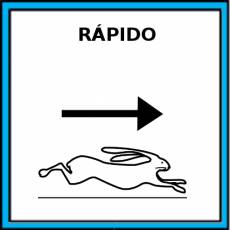 RÁPIDO - Pictograma (color)