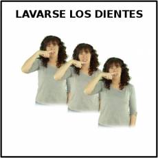 LAVARSE LOS DIENTES - Signo