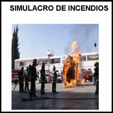 SIMULACRO DE INCENDIOS - Foto