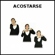 ACOSTARSE - Signo