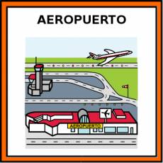 AEROPUERTO - Pictograma (color)
