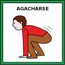 AGACHARSE - Pictograma (color)