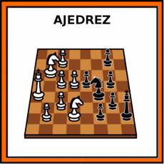 AJEDREZ - Pictograma (color)