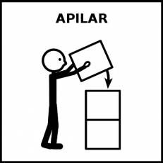 APILAR - Pictograma (blanco y negro)