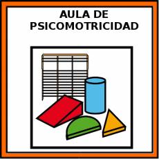 AULA DE PSICOMOTRICIDAD - Pictograma (color)